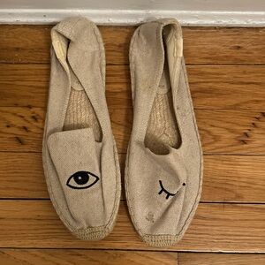 Soludos Canvas Smoking Slipper┃Size 9